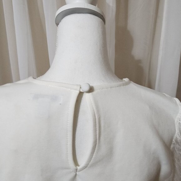 NWT- Lace-Trimmed Bodysuit - Picture 7 of 7